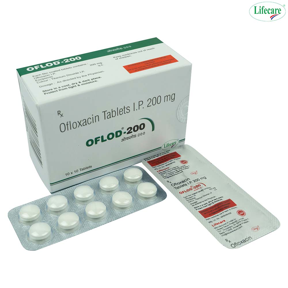 Levofloxacin and  Ornidazole Tablets