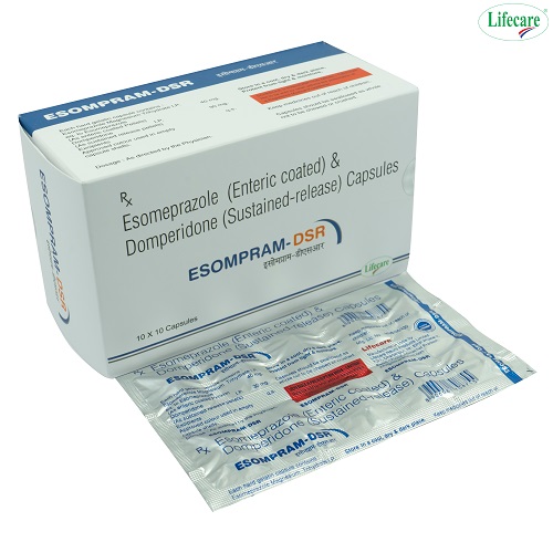 Esomeprazole (EC) & Domperidone (SR) Capsules