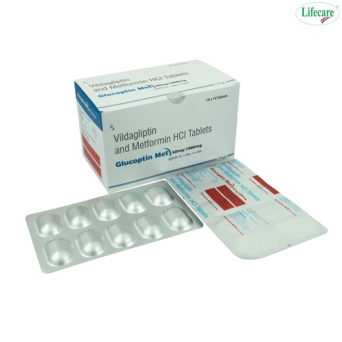 Metformin HC! & Vildagliptin Tablets
